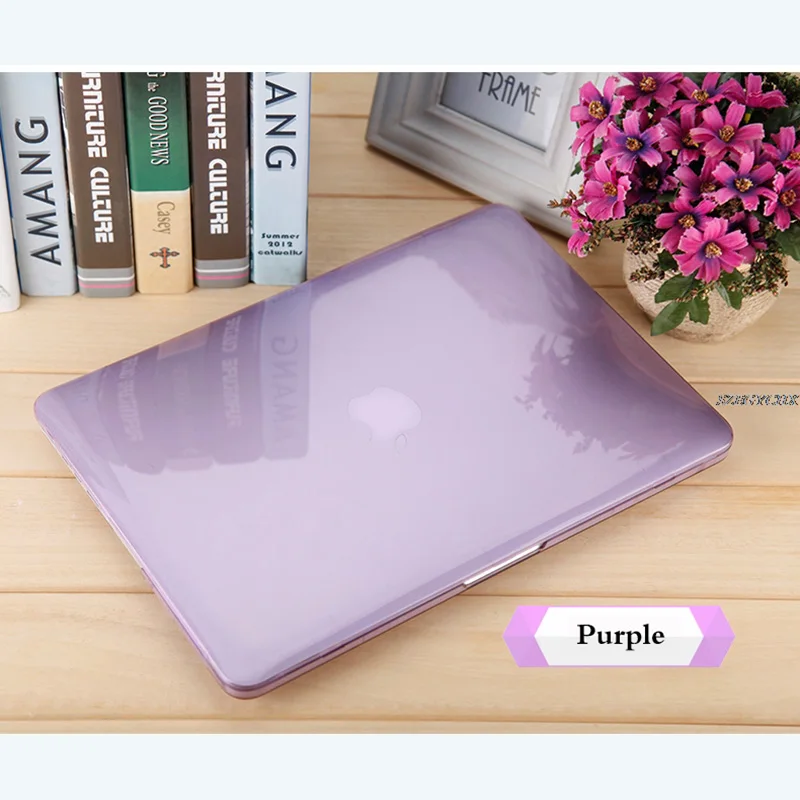 

New Crystal Laptop Hard Shell Case for Apple Macbook Air Pro Retina Touch Bar 11 11.6 12 13 13.3 15 15.4 A1502 A1425 A1707 A1990