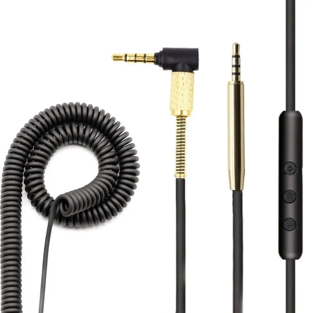 Пружинный сменный стереоаудиокабель OFC для наушников AKG Y50 Y40 Y55 Y45BT K840KL K490NC K490 NC K545