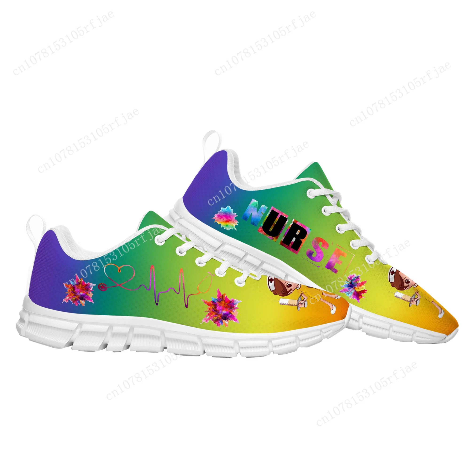 Новые кроссовки для медсестер брендовая спортивная обувь на заказ