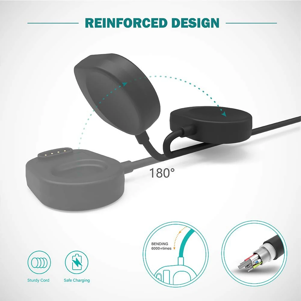 Зарядное устройство для смарт-часов Suunto 7 магнитный USB-кабель зарядки 39 37 дюйма/100