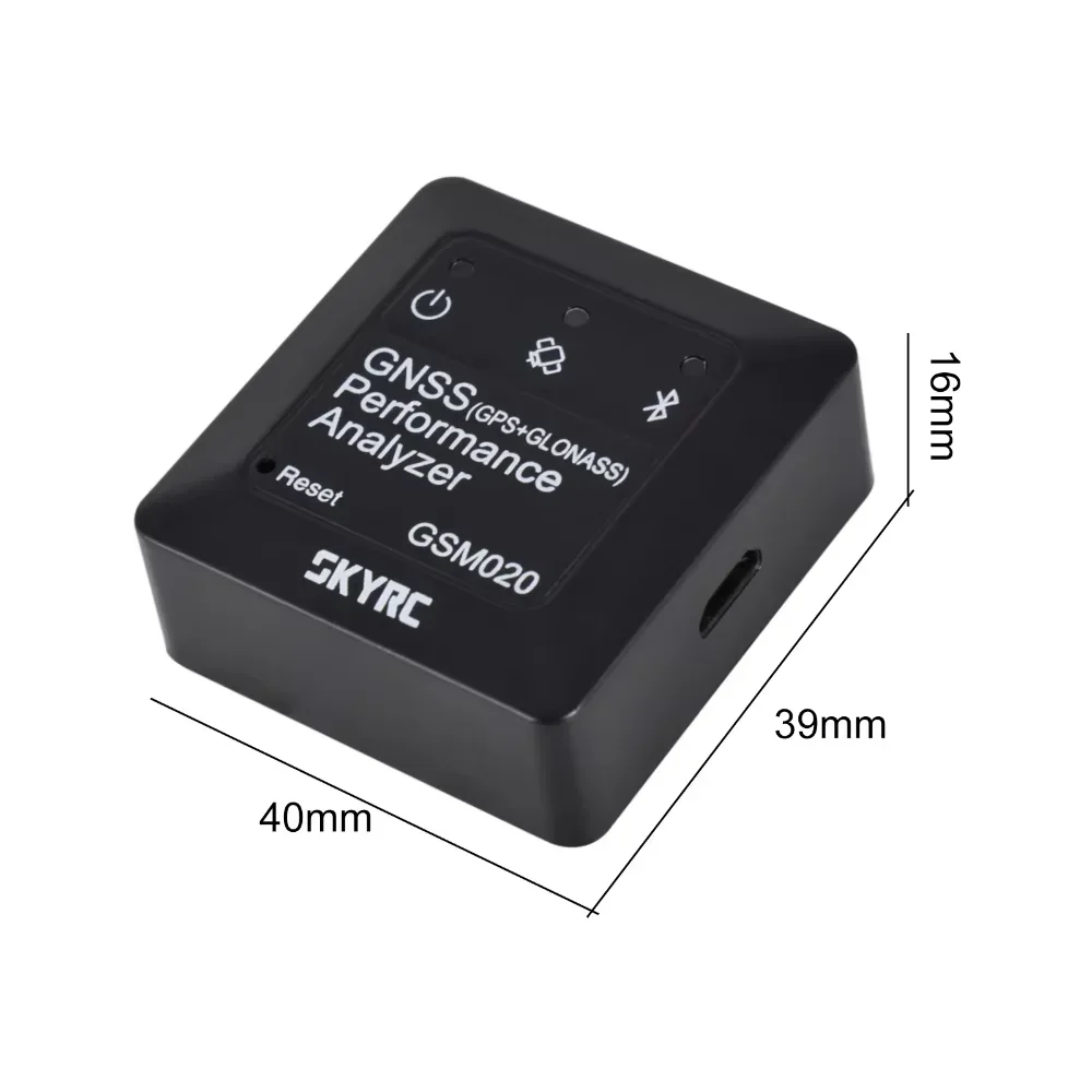 SKYRC GSM020 GNSS Анализатор производительности Мощность Bluetooth-совместимое приложение