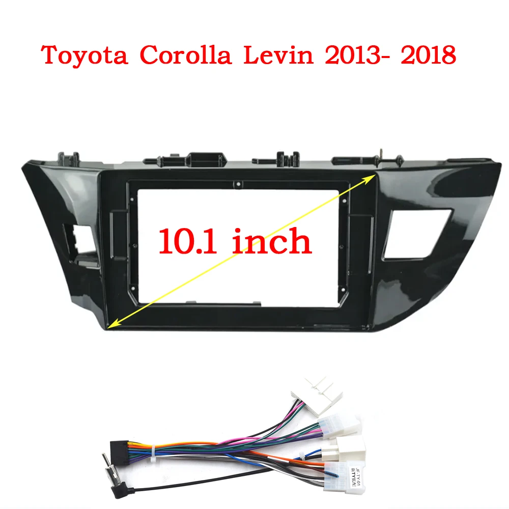 Автомобильный радиоприемник для Toyota Corolla Levin Auris 2014-2016 (10 1 дюйма) облицовка Android MP5