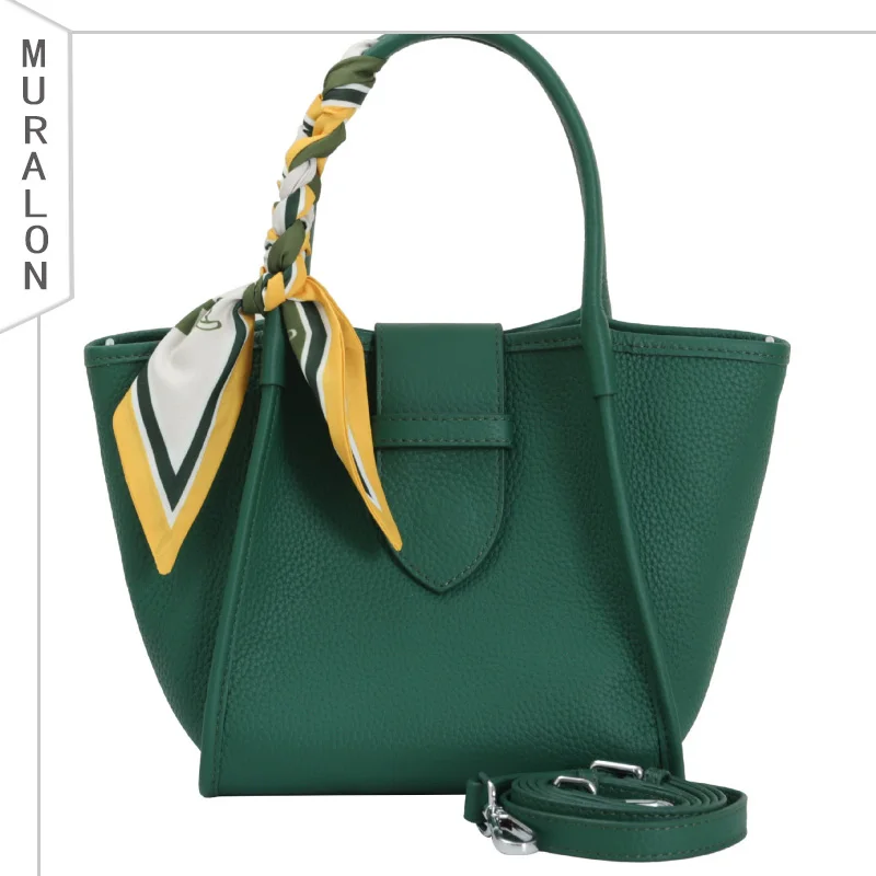 Trendy Women Brand Handbags Crossbody 2022 New High-quality Leather Shoulder Messenger Bag Vegetable Basket Luxury Bucket Bag
