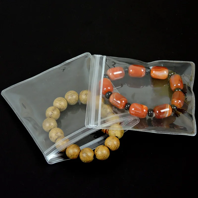 

10 шт., прозрачные сумки-органайзеры для украшений