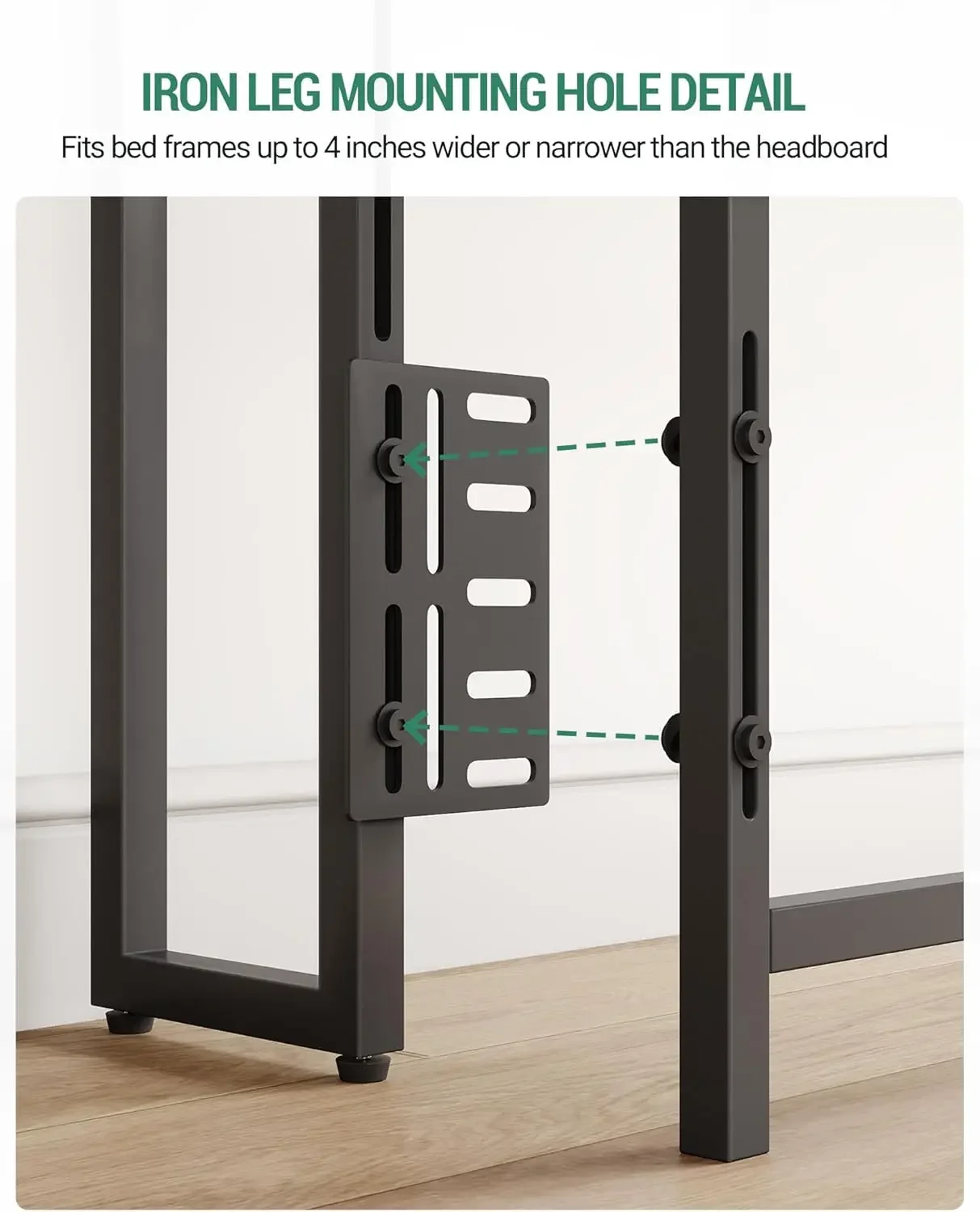с 3-уровневыми полками для хранения мягкая изголовье 2 розетками USB-портами и