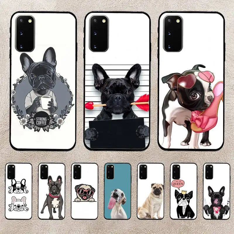 

Pug Dog French Bulldog Phone Case For Huawei Honor 10Lite 10i 20 8x 10 Funda 9lite 9xpro Back Coque