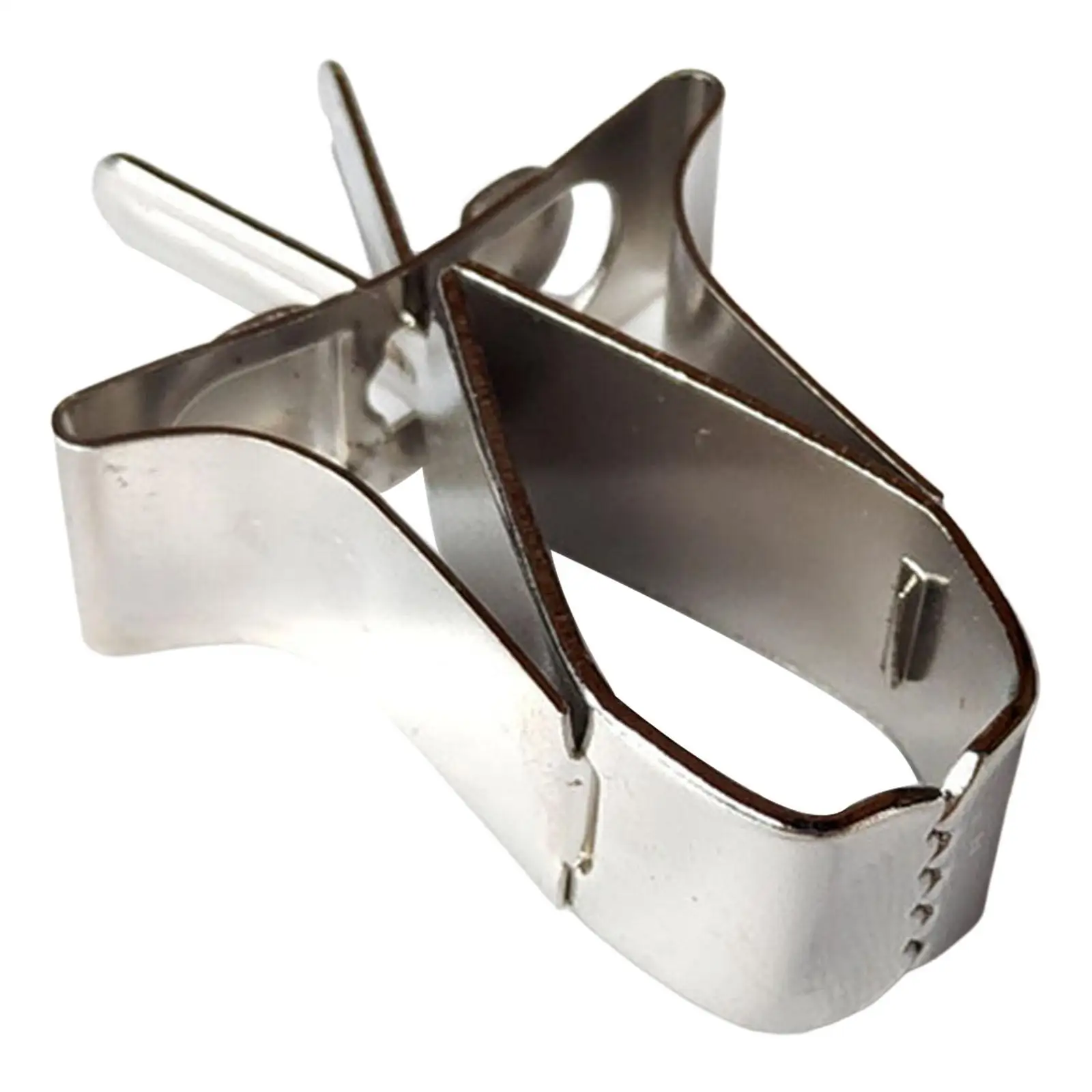 Fruit Vegetable Clip Food Holder Stainless Steel Feeder Clip For Parrot Macaw Cockatoo Feeding Supplies
