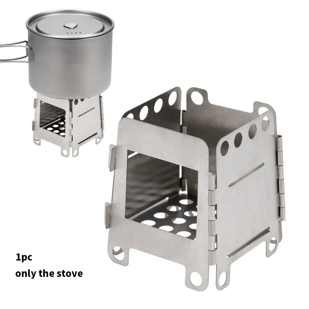 

Легкие уличные принадлежности для барбекю, легкая сборка, портативная из нержавеющей стали для приготовления пищи, с сумкой для хранения, п...