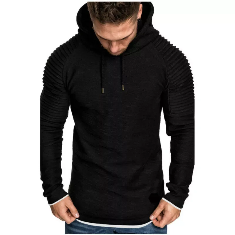 

2022New Fashion Winter Hoodie Warm Hooded Sweatshirt Gym Bodybuilding Fitness Athletic Outwear Workout Top
