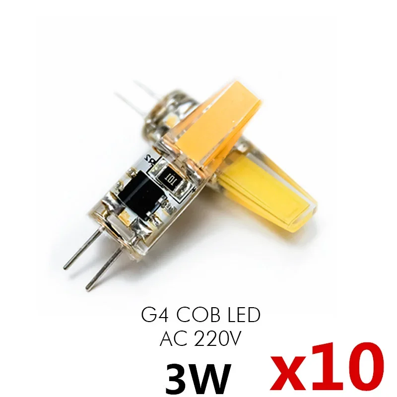 

GRZBI Светодиодная лампа G4 G9 E14 3Вт 6Вт 220В