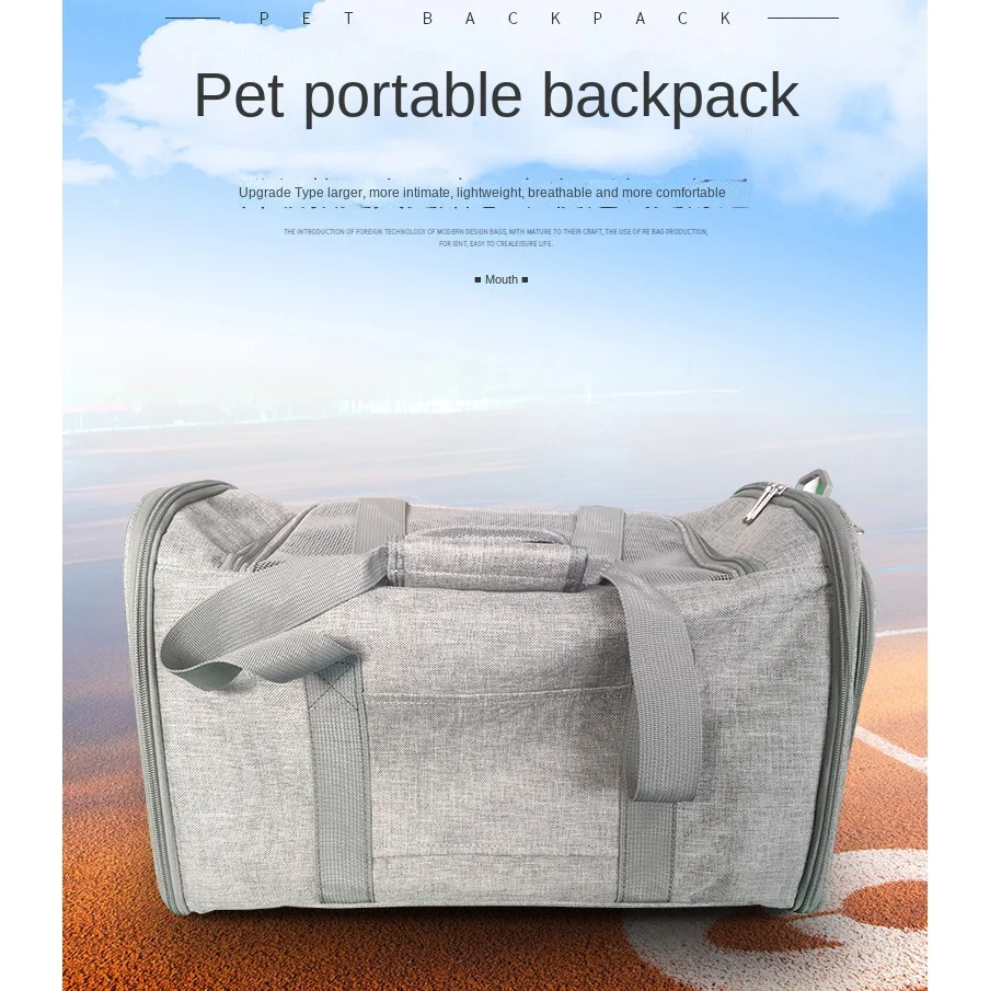 Dog Carrier Dog Backpack Cat Transport Bag Pet Transport Bag Travel Bags Airline Approved Carrier For Cats Dog Accessories