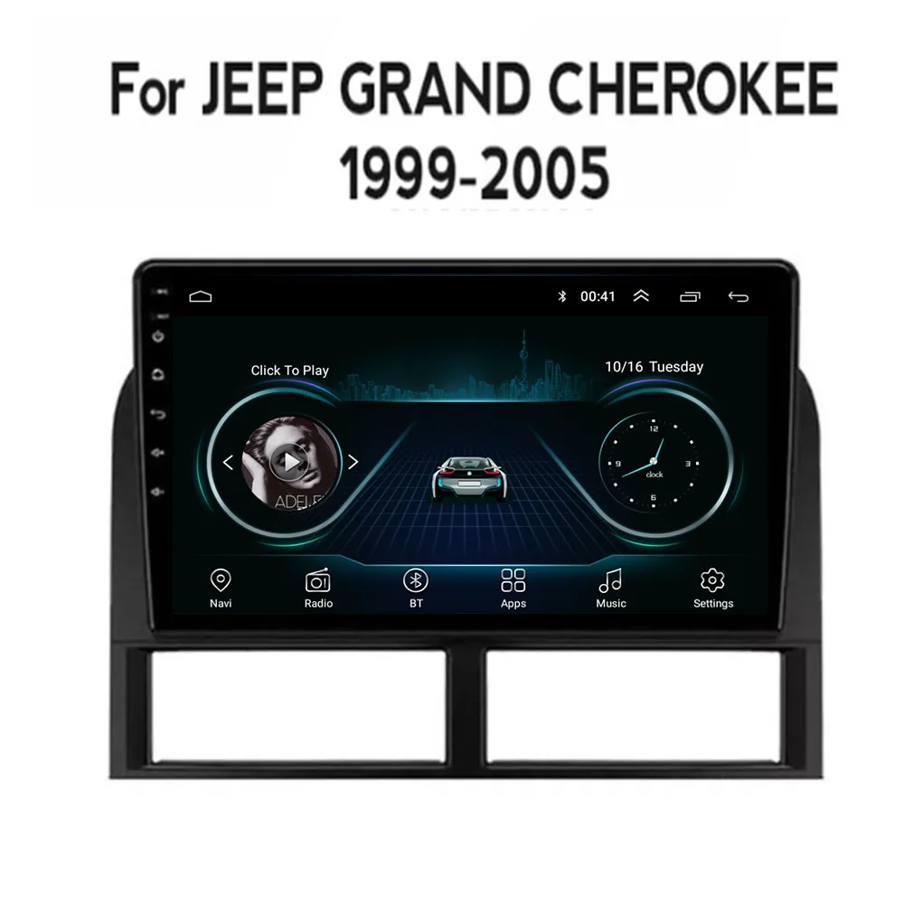 

Android Car Radio Video Multimedia Player For Jeep Grand Cherokee II WJ 1998 - 2004 Navigation GPS Autoradio Carplay IPS Wifi BT
