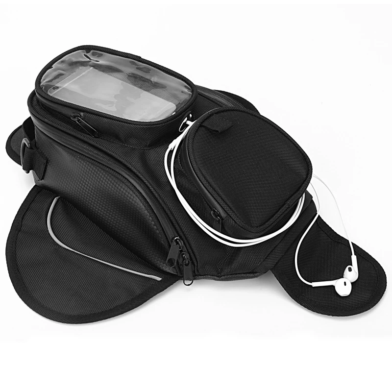 

Motorcycle Fuel Tank Bag Oil Travel Single Shoulder Saddle Bag Magnetic Motorbike Single Shoulder Bags Motorcycle Backpack