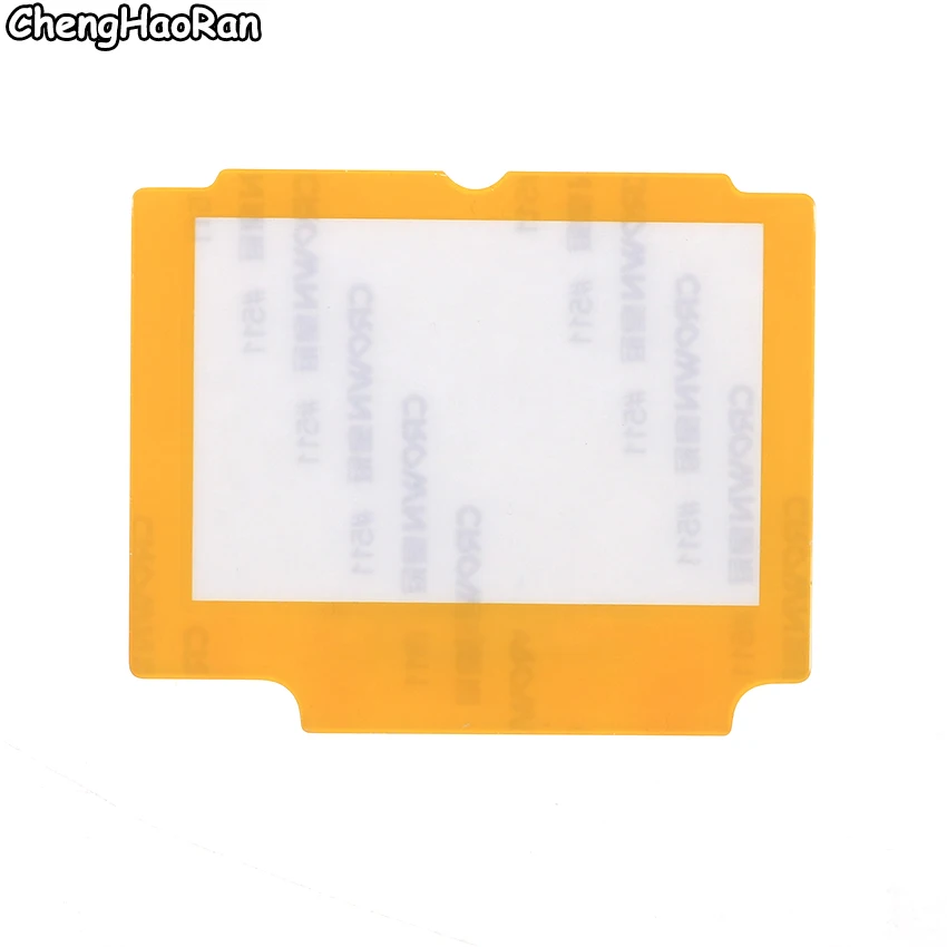 ChengHaoRan пластиковые линзы для GB/GBA/GBC/GBP/GBA SP/GBL Защитная пленка экрана W/ Adhensiveparts |
