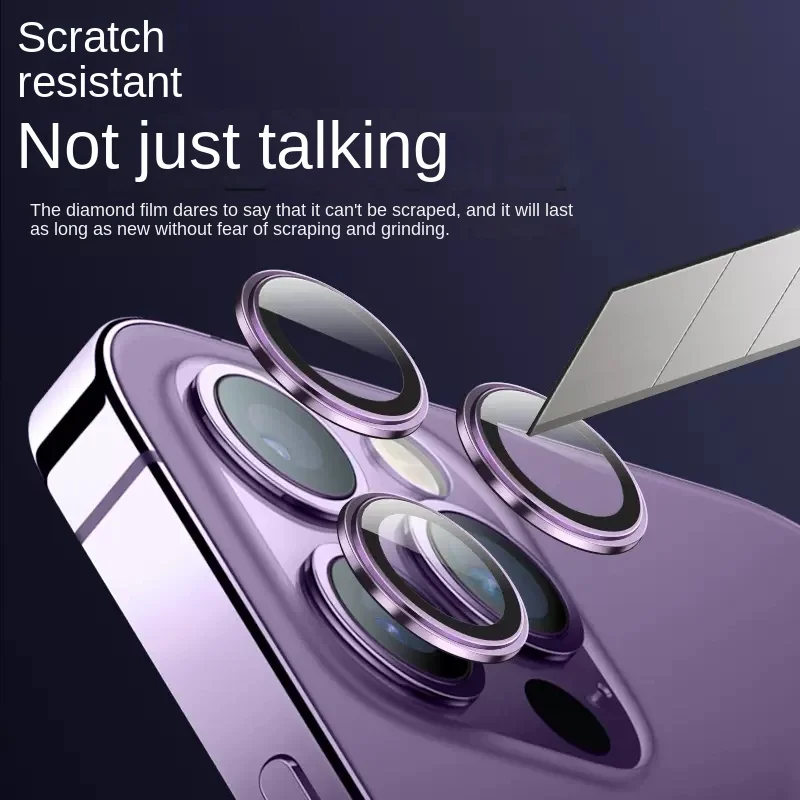 Lens Metal Camera Protector Glass For iPhone 14 Pro Max Lens Screen Protector For iPhone 14 Pro Max 14 Plus 14Pro Camera Film