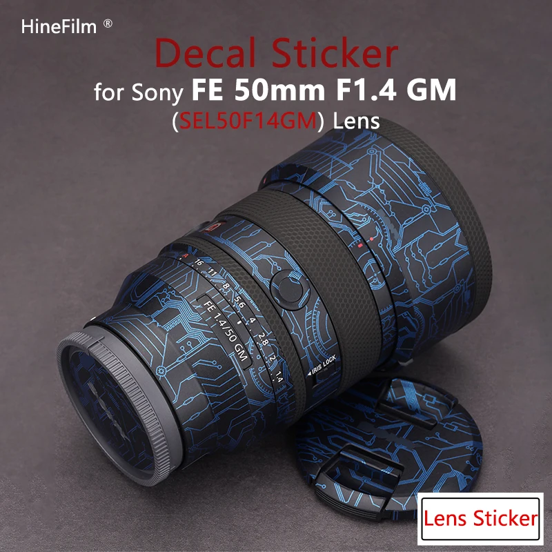 Для Sony FE 50 мм f/1,4 GM Len Premium Decal Skin для SONY FE50 F1.4GM / 50GM 1,4 Защитная пленка для объектива против царапин