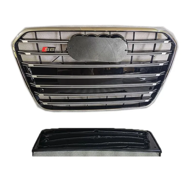 Фото Подходит для модифицированной решетки S6 2012-2015 Audi A6 и решетки вентиляционного воздухозаборника в стиле 2013C7 S6. №3