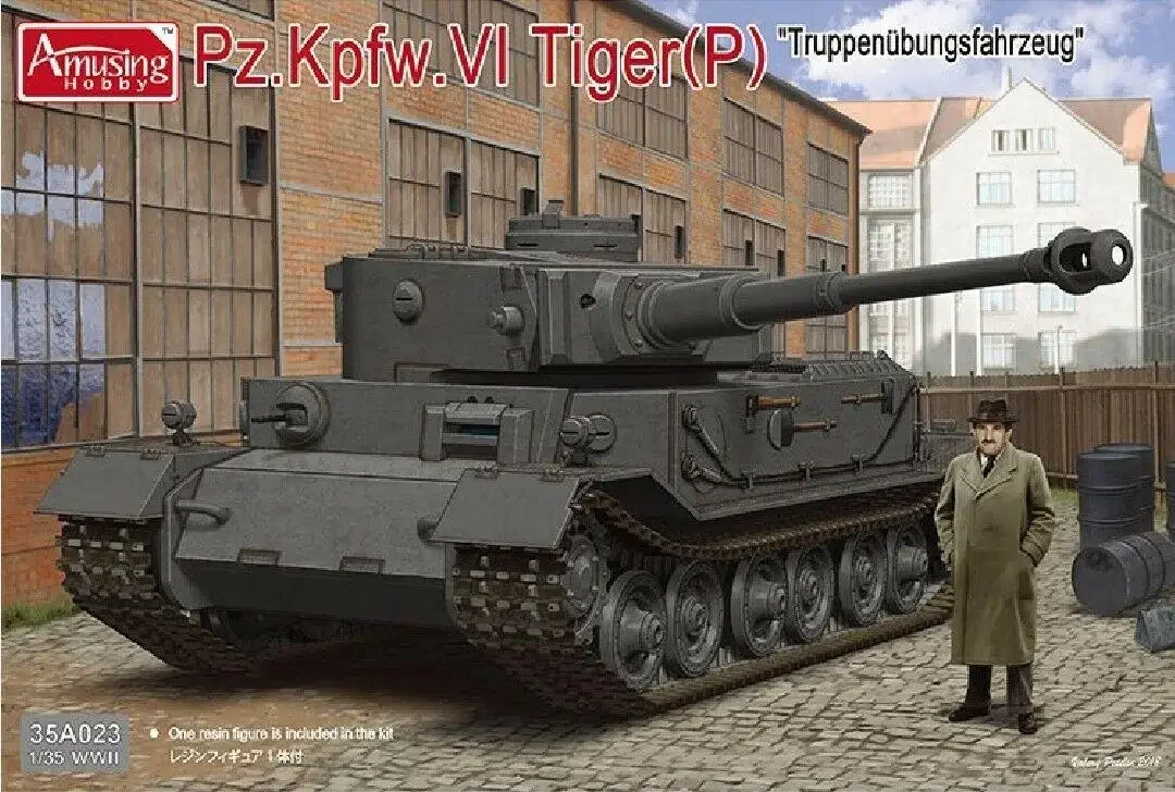 Забавный хобби 35A023 Масштаб 1/35 немецкий комплект модели Pz.Kpfw.VI Tiger (P) Truppenubungsfahrzeug