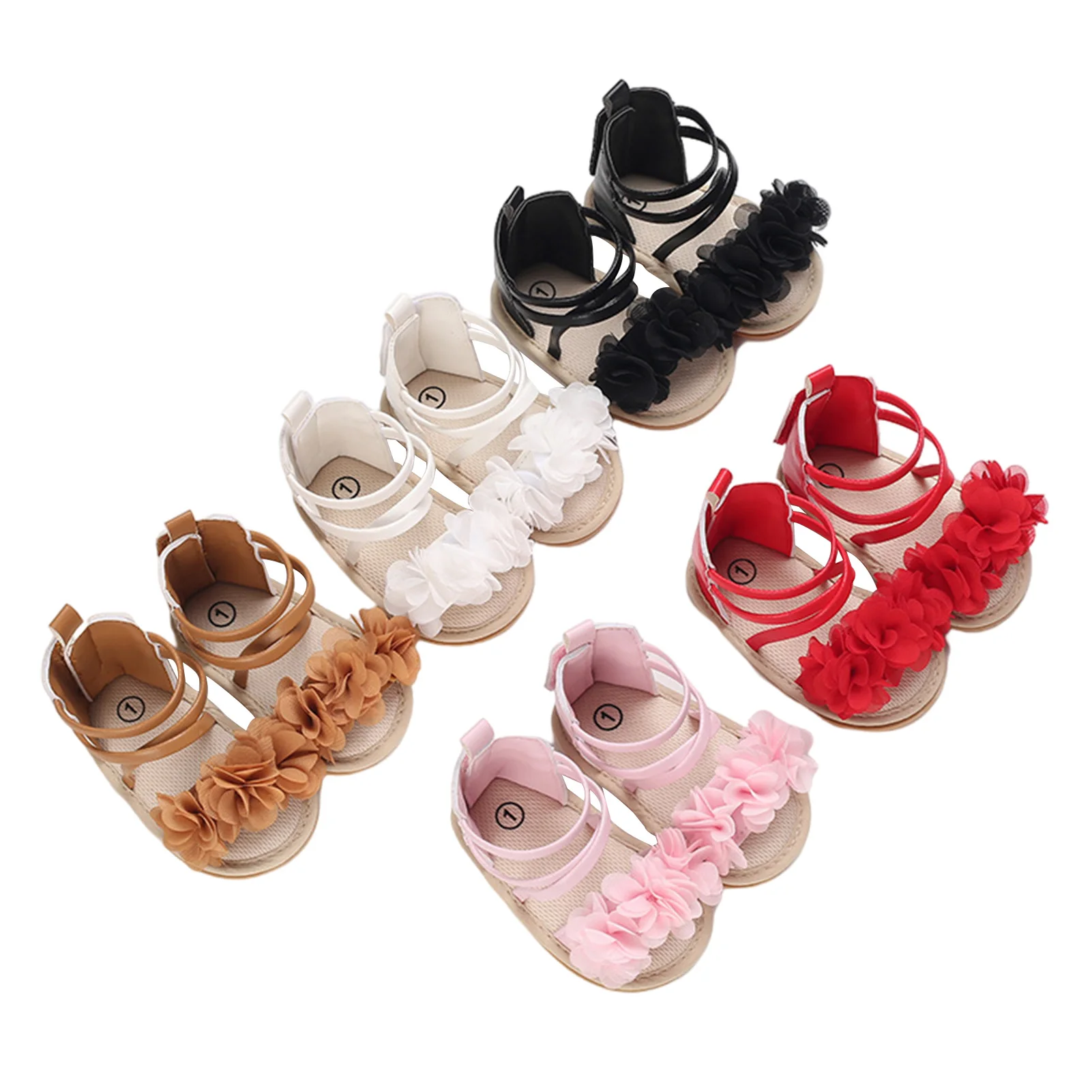 

Baby Girls Sandals Cute Toddler Shoes Classic Flower Princess Casual Shoes Baby Girls Shoes