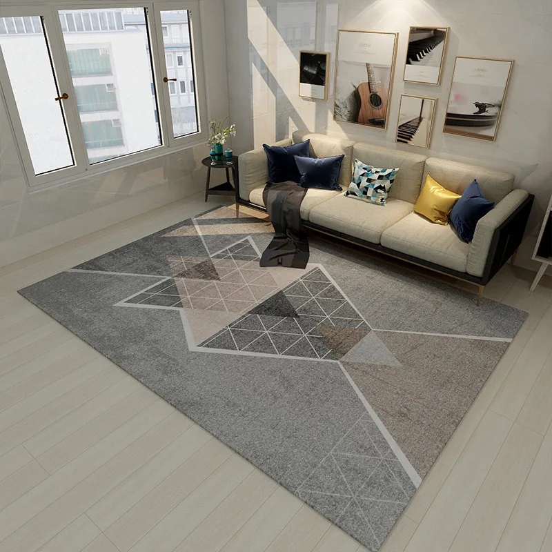 Геометрическое пространство-фотообои полноразмерный ковер для спальни балкона