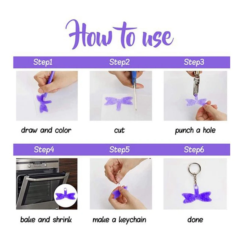 Термоусадочный лист для художественной бумаги пластиковый комплект перфоратор