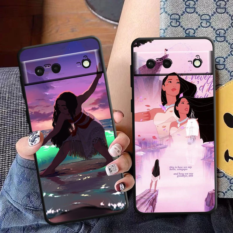 Чехлы Disney для Google Pixel 9 8 7 Pro 6 6A 5A 5 4 4A XL