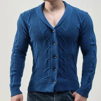 winter sweater solid color cardigan soft knit buttons single breasted long sleeves slim fit warm autumn sweater daily clothes