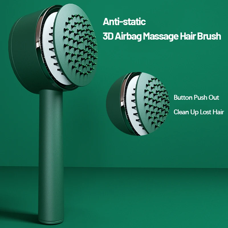 

3D Airbag Women Girls Hair Comb Anti-static Massage Hairbrush Wet Curly Detangle Hair Brush for Salon Hairdressing Styling Tools