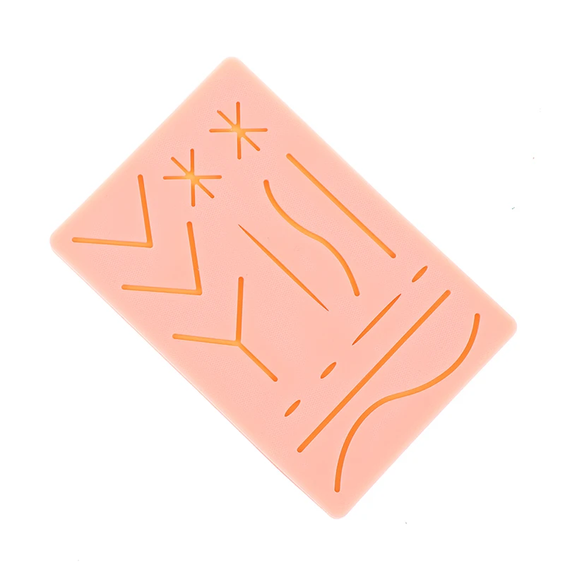 Силиконовая Подушечка Для швов набор для тренировок хирургическая рана хирургов