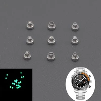 green luminous pip suitable for omega bezel insert omega diving seahorse series watch bezel luminous pearl replace parts