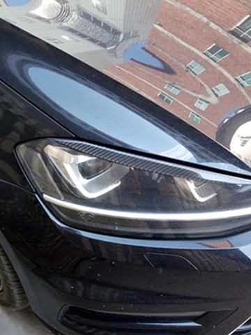 2 Шт. Volkswagen VW Golf 7 MK7 GTI R GTD 2013-2020, Передняя Противотуманная Фара, Наклейка На Веко