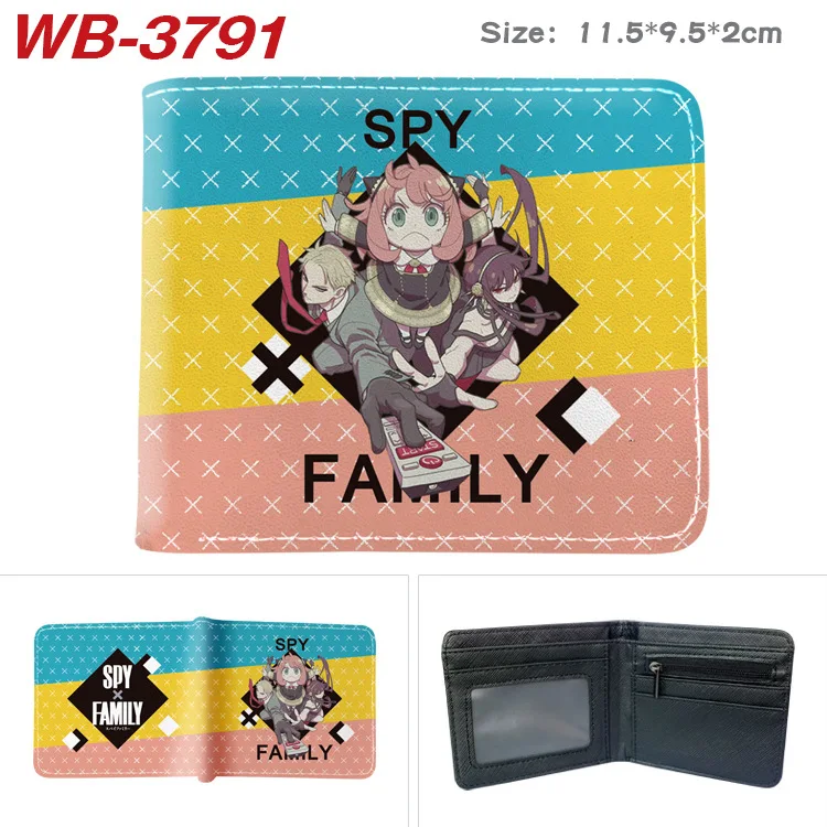 E-Mell SPY×FAMILY Twilight Loid Forger Anya Forger Yor Forger Yor Briar Thorn Princess Two Folded Short Wallet