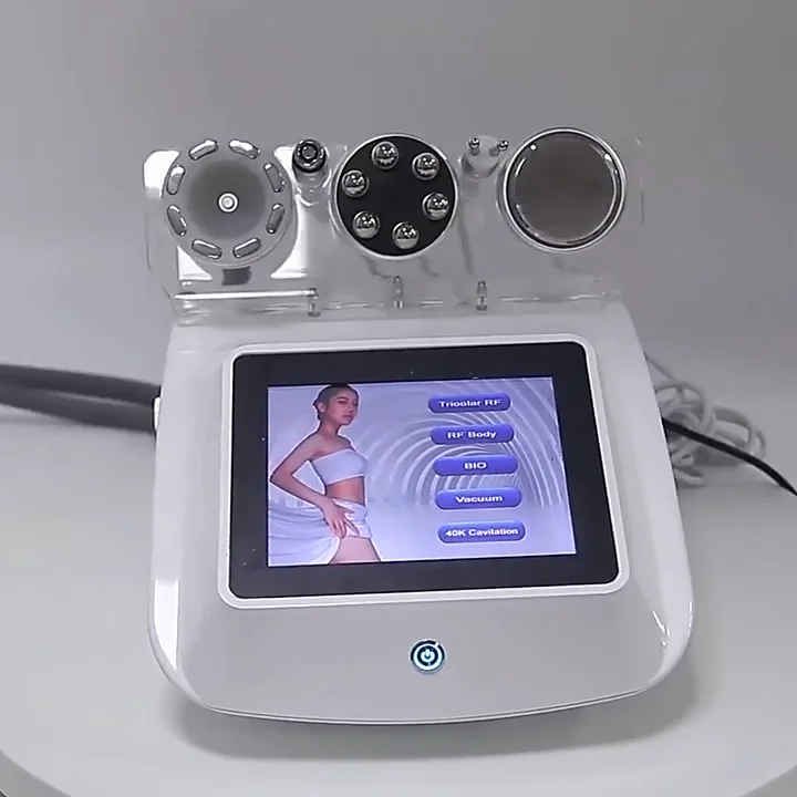 

5 in 1 face body RF Bio vacuum 40K cavitation slimming beauty machine equipment