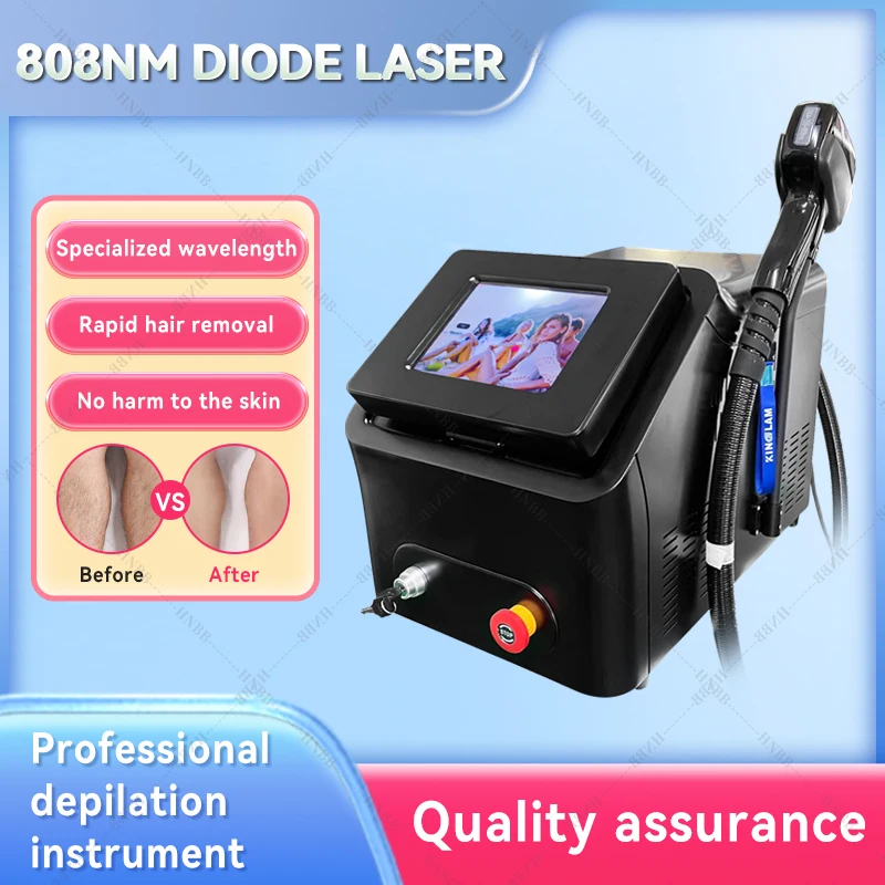 

High Quality Ice Freezing Painless 808nm Diode Laser Hair Removal Machine for Salon Use