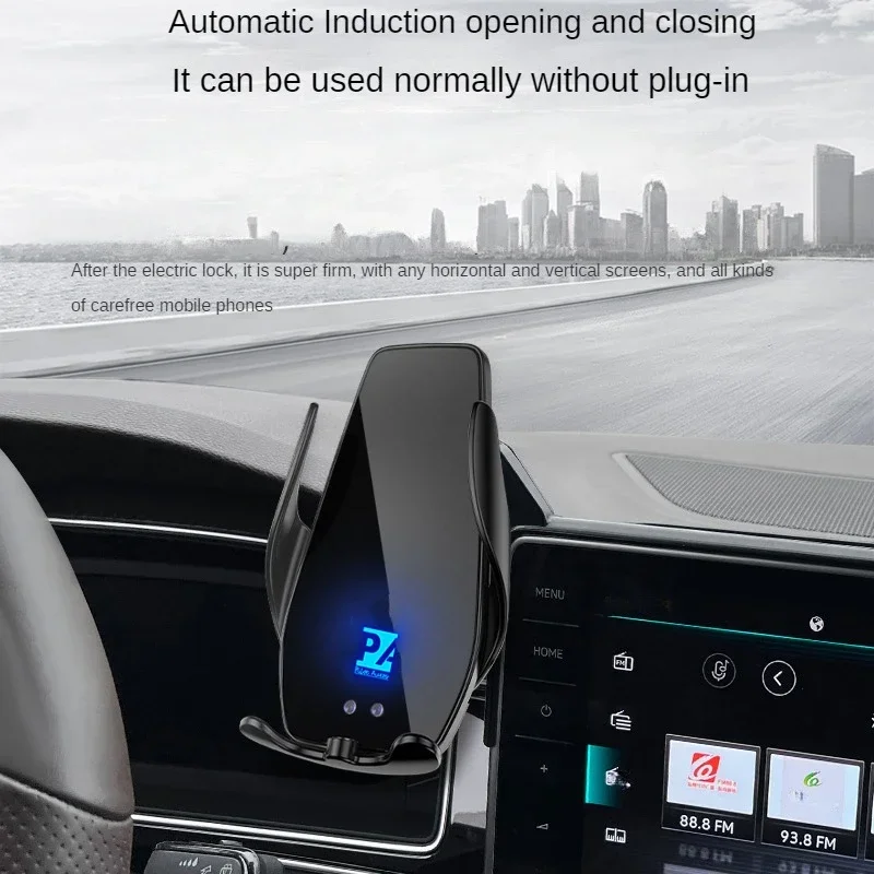 Автомобильный держатель для телефона 2022 2023 Volkswagen VW Tiguan X беспроводное зарядное