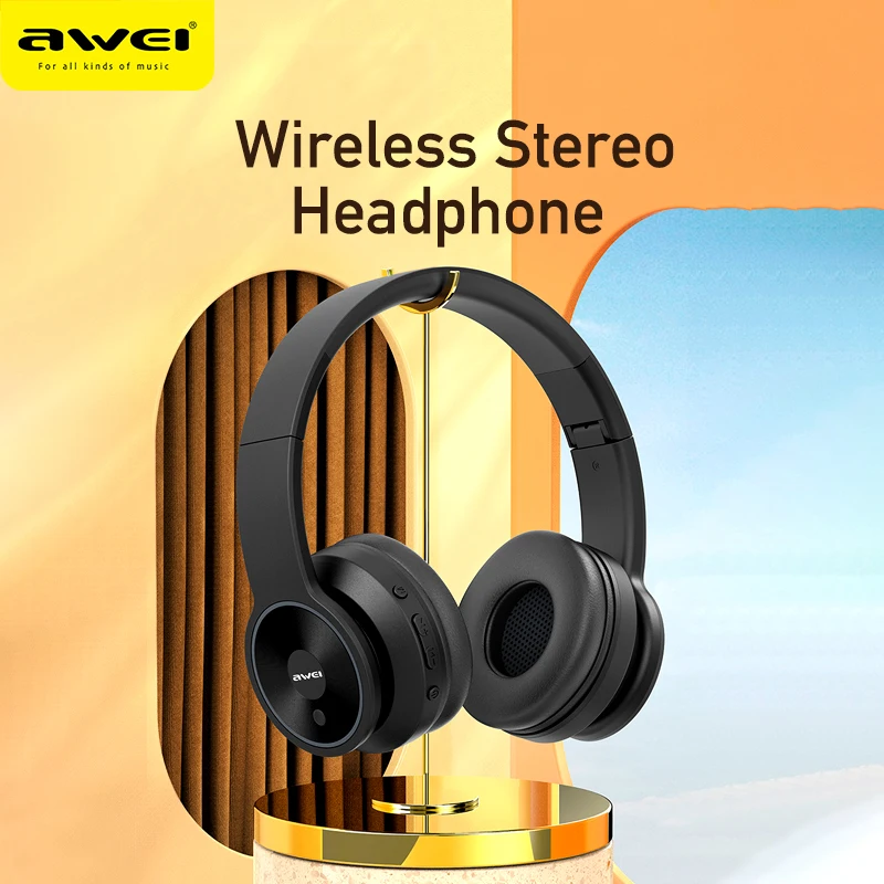 Awei A996BL беспроводные наушники V5.0 HiFi Handfree Bluetooth для игр спорта ПК |