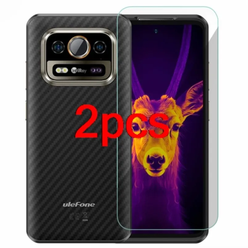 2 шт. прозрачное закаленное защитное стекло hd для ulefone armor 25t pro тонкая защитная