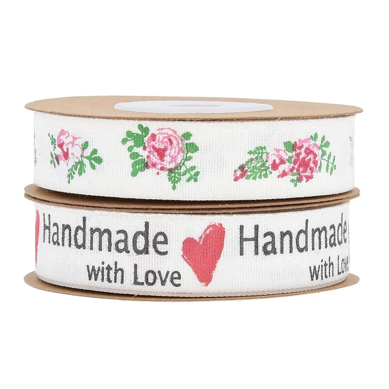 MintHome новые цветы любовь хлопковая лента праздничный подарок упаковка галстук