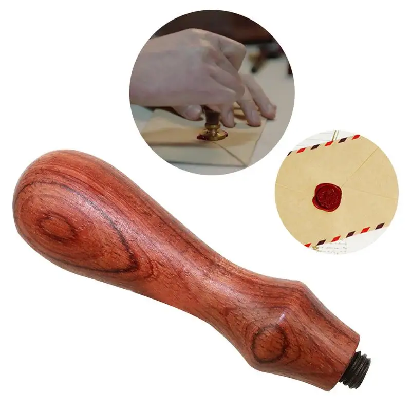 

Wax Seal Stamp Handle Wooden Sealing Stamp Handle Stamp Retro Removable For Wedding Party Envelopes Invitation DIY Decoration