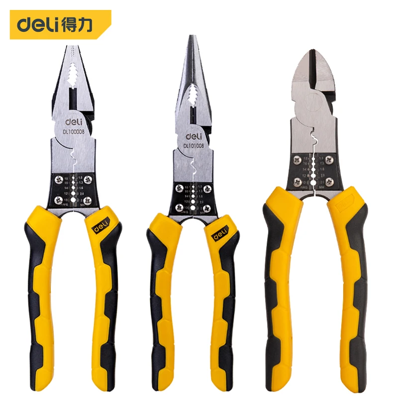 

Multi Graph Multifunctional Alicate Diagonal Pliers Needle Nose Hardware Tools Universal Wire Cutters Electrician Bocorese