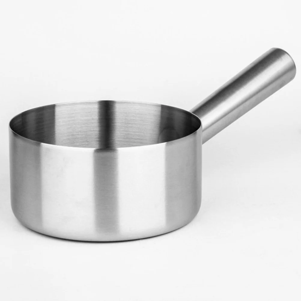 

Water Ladle Scoop Kitchen Bath Spoon Dipper Cup Stainless Washing Steel Shampoo Hair Spoons Handle Bathing Soup Metalbathroom