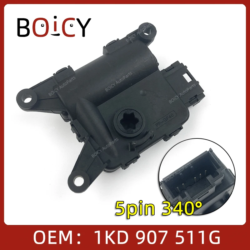 

BOICY двигатель привода заслонки обогревателя кондиционера для Golf Passat CC Tiguan A3 Q3 Superb Ateca 1KD 907511 Г 3С 0907511 A 3C 0907511 Q