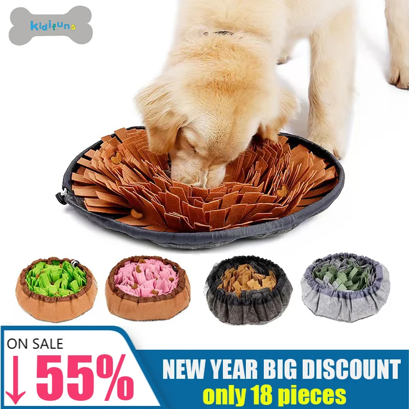 

Pet Dog Sniffing Mat Nose Smell Training Sniffing Pad Dog Nose Work Blanket Pet Slow Feeding Bowl Stress Relief Pet Supplies