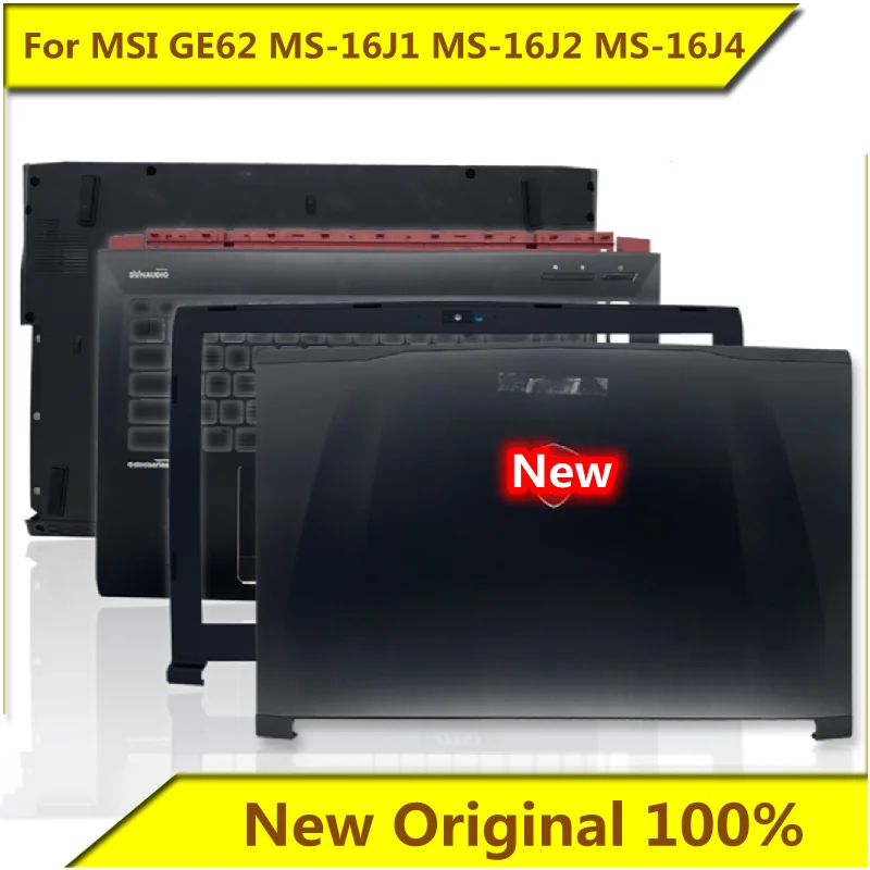 

GE62 MS-16J1 MS-16J2 MS-16J4 MS-16J5 MS-16J9 A Shell B Shell C Shell D Shell Screen Shaft Shell New Original for MSI Laptop