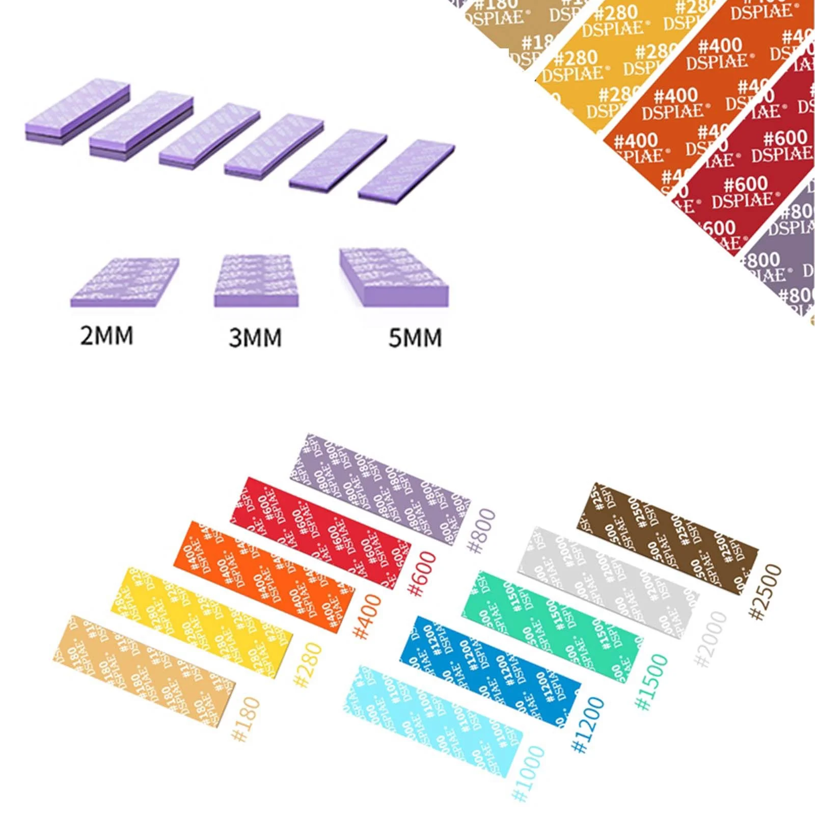 Набор губки DSPIAE для шлифовки