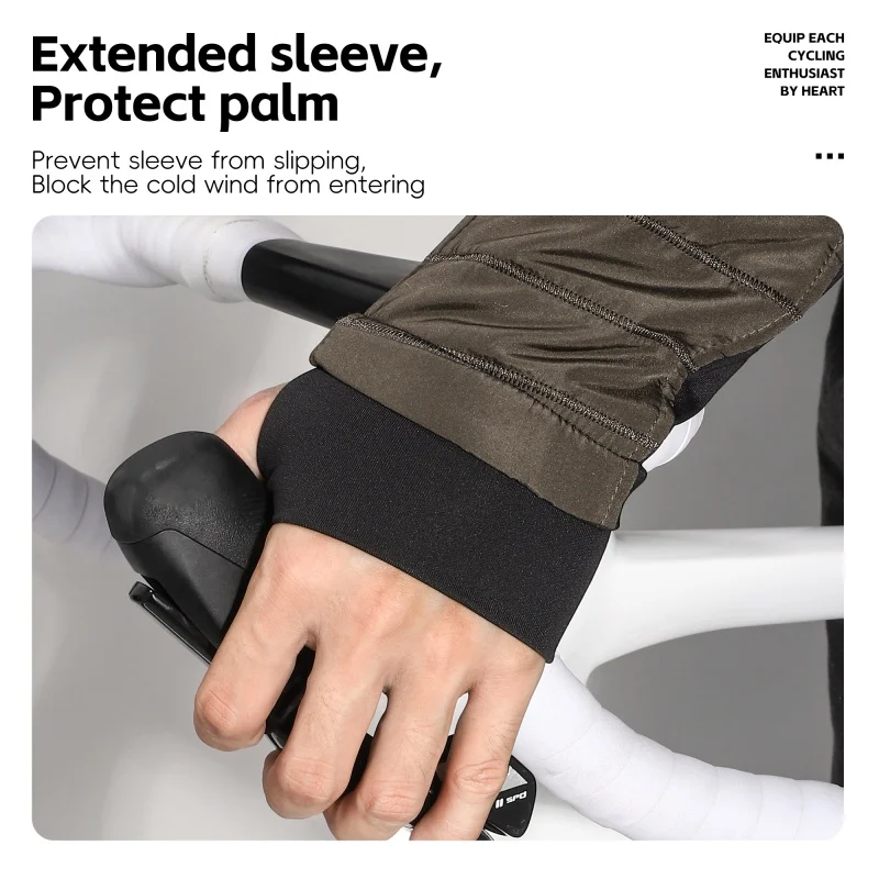 WEST BIKING теплый велосипедный трикотаж сверхлегкая куртка с длинными рукавами