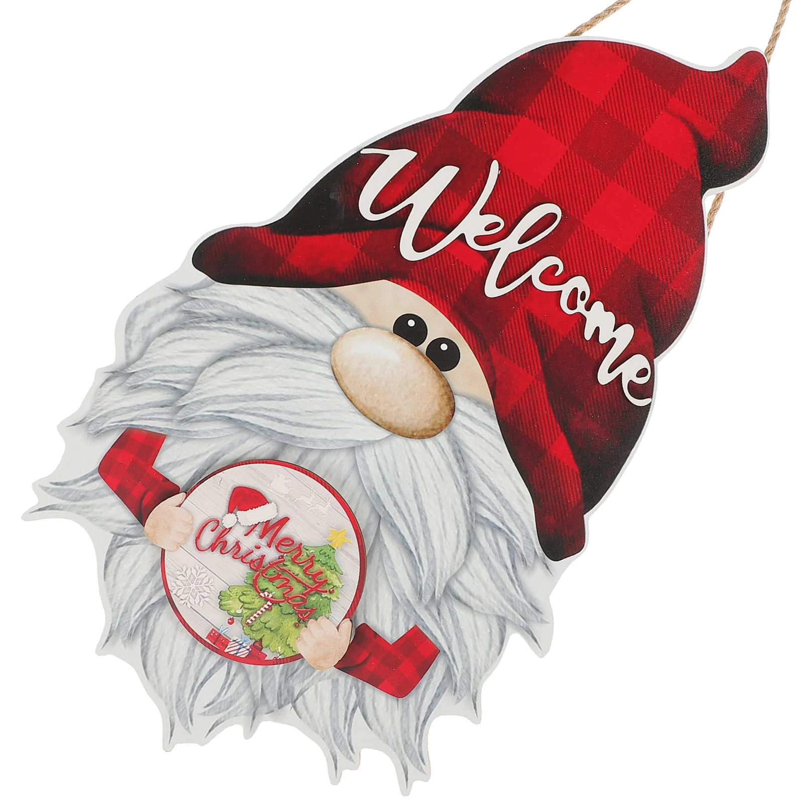 

1 Set Door Sign Gnome Good Safe Door Plate Door Decor for Home Door