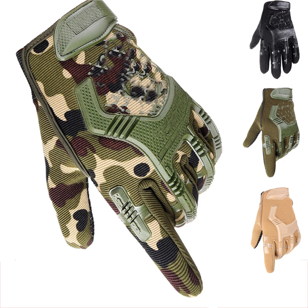 

Тактические Военные перчатки на полпальца для пейнтбола, страйкбола, стрельбы, боевые противоскользящие мужские велосипедные с полными пальцами