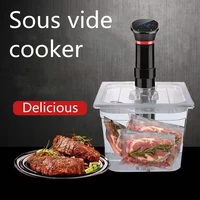 kitchen cooker 1100w lcd touch sous vide cooker accurate cooking machine sturdy immersion circulator vacuum slow cooker heater