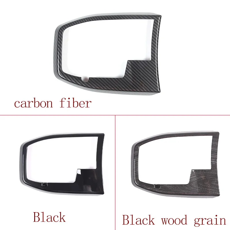 Фото Для BMW X1 IX1 U10 U11 2023-2024 ABS углеродное волокно автомобильная центральная панель управления декоративная рамка наклейка аксессуары для интерьера №2